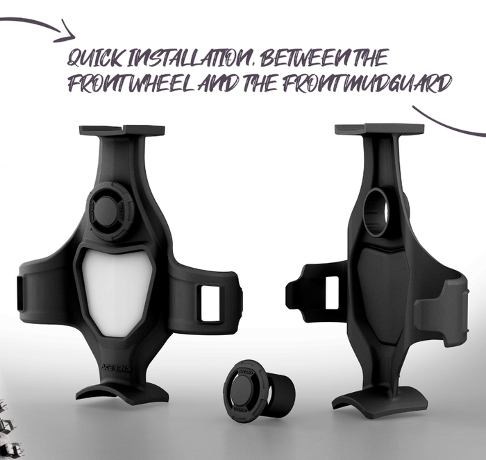 Acerbis KIGNOL stabilizator transportowy / trzymak z zabezpieczeniem na manetkę, POLECAMY !!! 