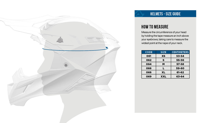 Kask Acerbis WHOOPS SOLID HELMET HOMOLOGACJA ECE/ONU 22 06 Cross Enduro