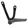 JML EN 250i passenger footpeg bracket left side, complete