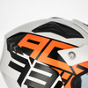 Kask Acerbis JET ARIA homologation 22-06 SPORT Skuter Trial biał-czerw-nieb