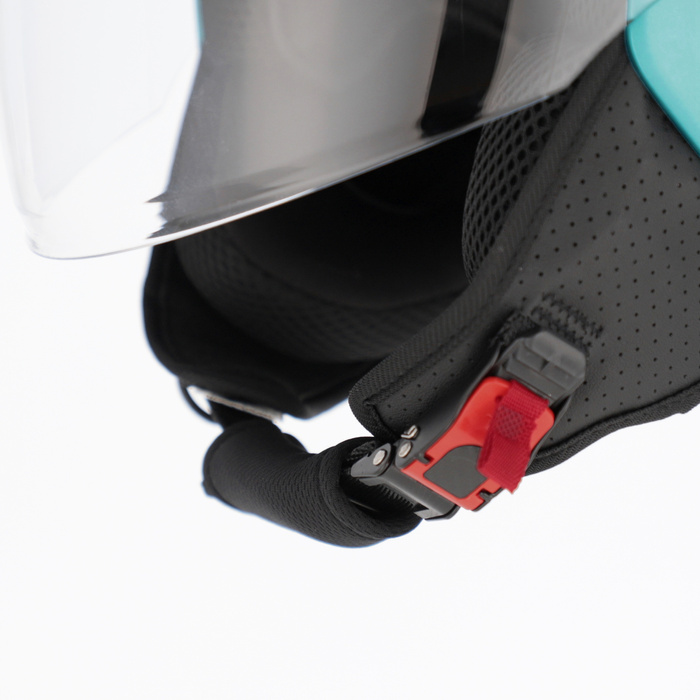 Acerbis Helmet Jet Brezza METALLIC Scooter Trial