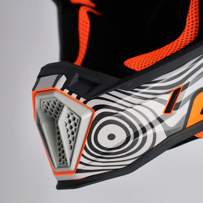 Kask Acerbis WHOOPS GRAPHIC HELMET HOMOLOGACJA ECE/ONU 22 06 Cross Enduro