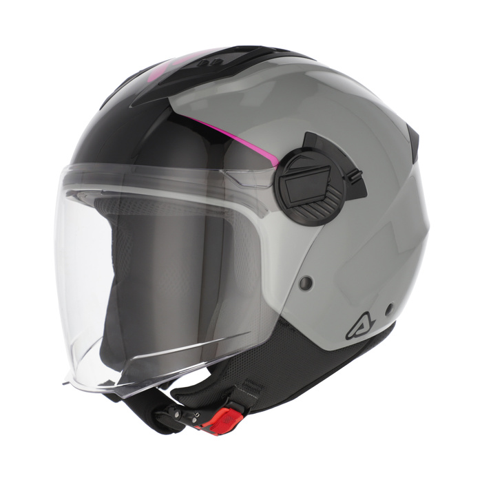 Acerbis Helmet Jet Levante Graphic Scooter Trial