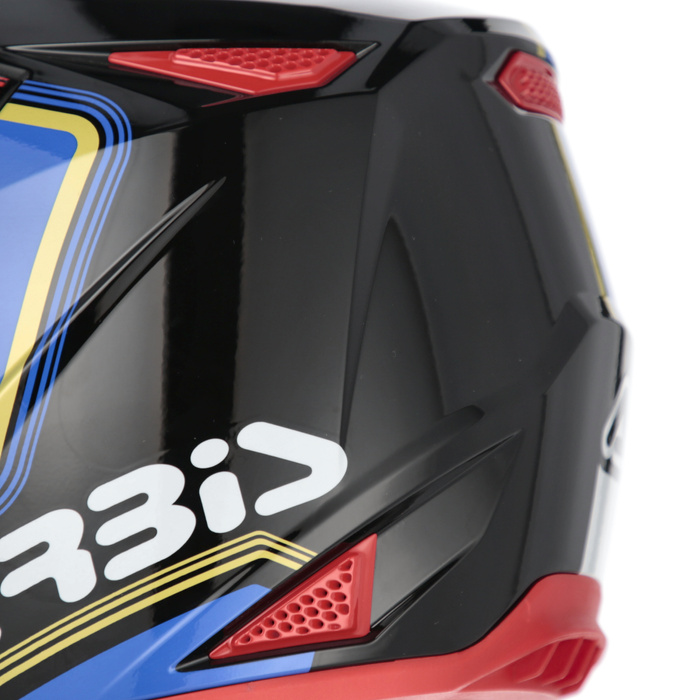 Kask Acerbis WHOOPS GRAPHIC HELMET HOMOLOGACJA ECE/ONU 22 06 Cross Enduro