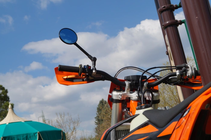 FAR lusterko składane motocyklowe antyodblaskowe karbonowe prawe/lewe