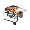 Kask Acerbis JET ARIA homologation 22-06 SPORT Skuter Trial biał-czerw-nieb