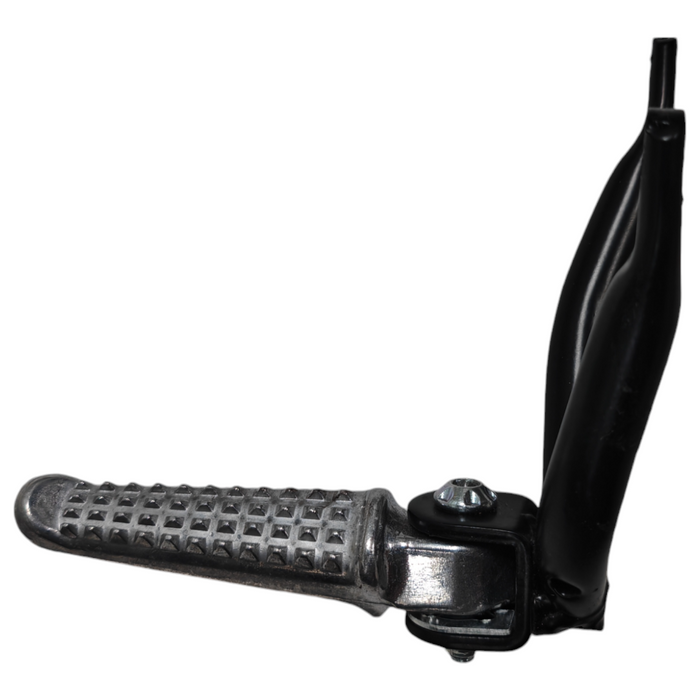 JML EN 250i passenger footpeg bracket right side, complete