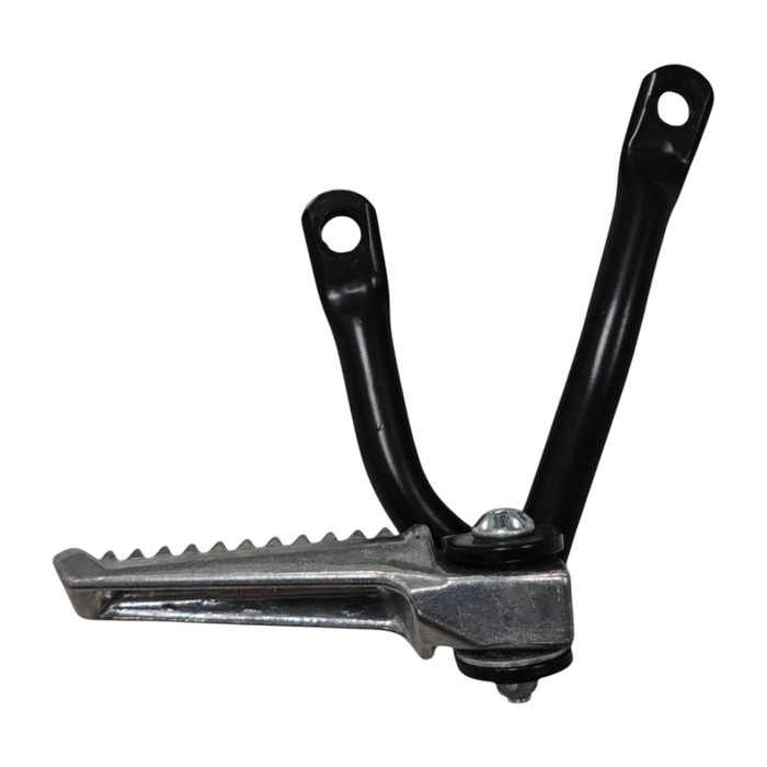 JML EN 250i passenger footpeg bracket right side, complete