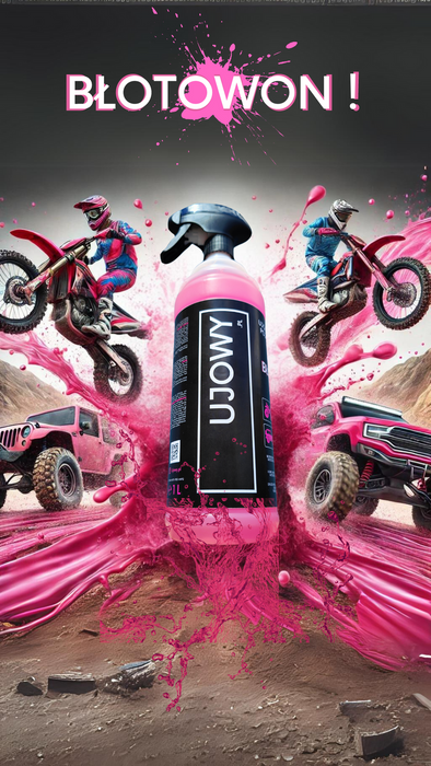 Ujowy Off-Road Reiniger Motorradreiniger Fahrzeugreinigungsmittel Błotowon!