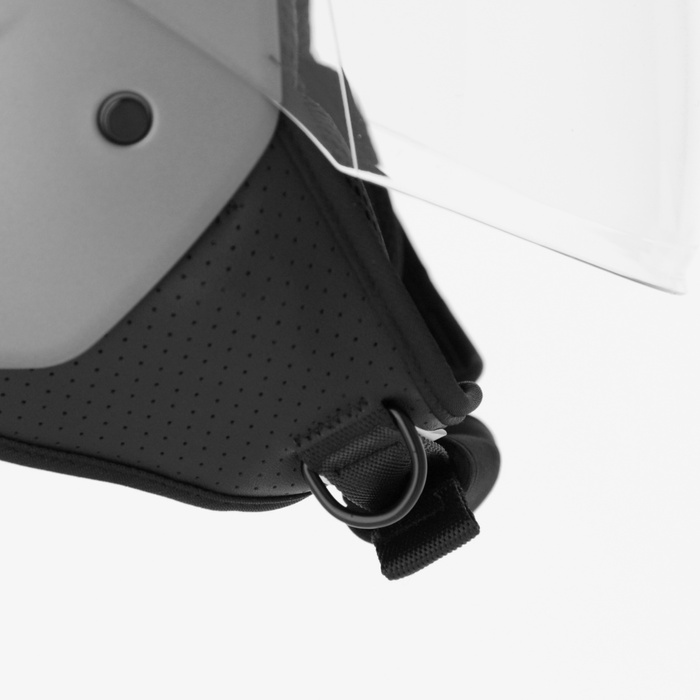 Acerbis Kask Jet Brezza Ciemny szary Skuter Trial