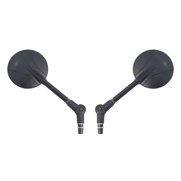 Satz 2x FAR Klappspiegel für Motorräder, blendfrei rechts/links