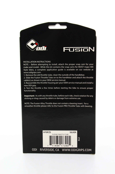 ODI Rollgaz Fusion stop 6061 z teflonowymi rękawami wewnętrznymi