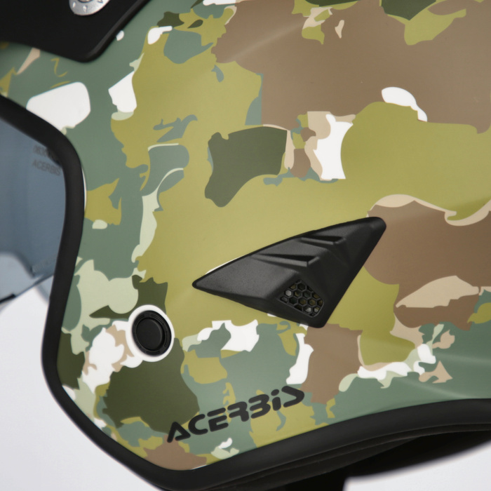 Acerbis Helm Jet Aria homologation 22 06 Sport Enduro Quad Scooter Roller Trial Motorradhelm