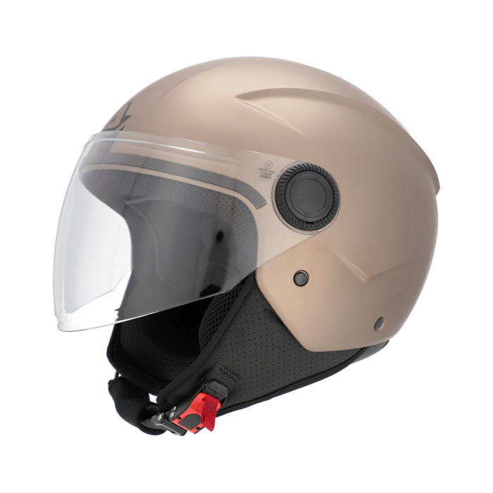 Acerbis Helmet Jet Brezza METALLIC Scooter Trial