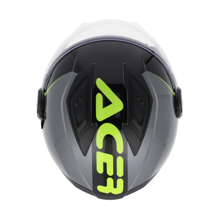 Acerbis Helm Jet Levante Graphic Scooter Roller Trial Motorradhelme Motorrad