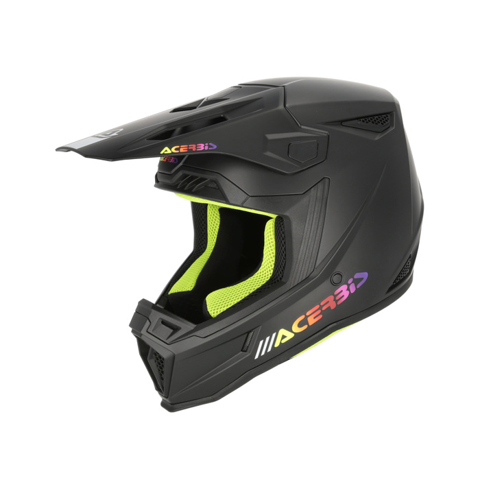 Kask Acerbis WHOOPS SOLID HELMET HOMOLOGACJA ECE/ONU 22 06 Cross Enduro