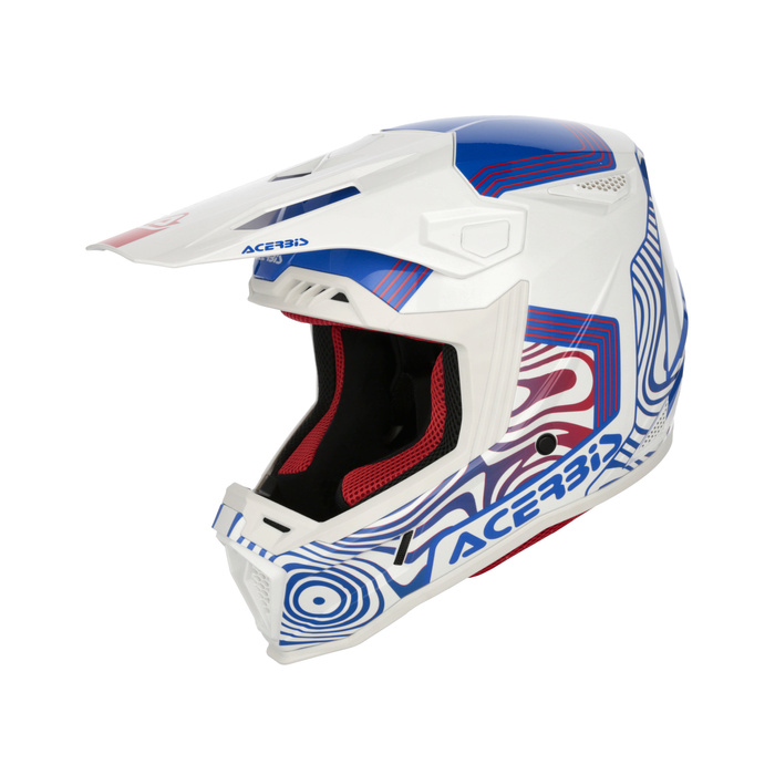 Kask Acerbis WHOOPS GRAPHIC HELMET HOMOLOGACJA ECE/ONU 22 06 Cross Enduro