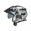 Kask Acerbis JET ARIA homologation 22-06 SPORT Skuter Trial biał-czerw-nieb