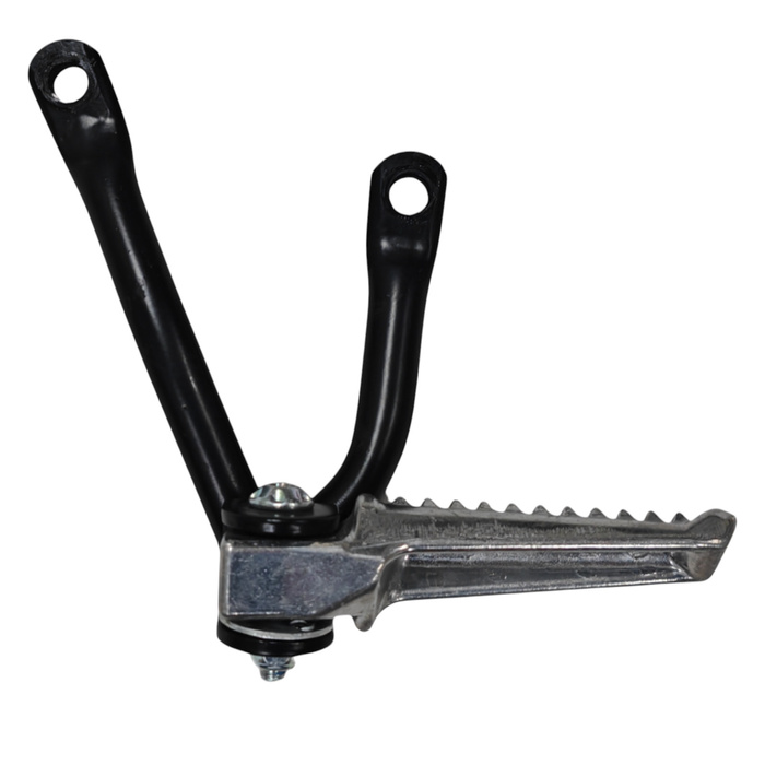 JML EN 250i passenger footpeg bracket left side, complete