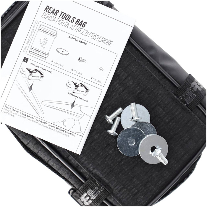 Acerbis Tool Bag Werkzeugtasche Fender Heck Tasche Made in Italy