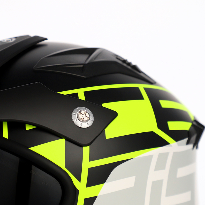 Acerbis Helm JET ARIA GRAPHIC Enduro Quad Scooter Roller Trial Motorradhelm